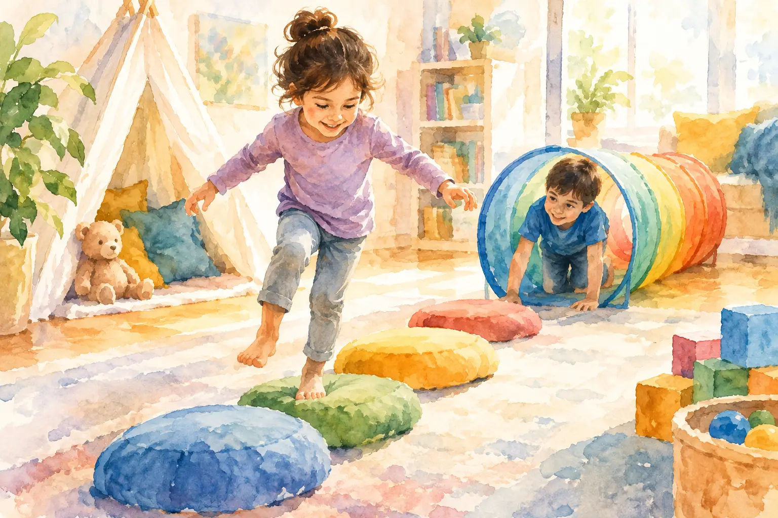 Child Enrichment Through Active Indoor Play