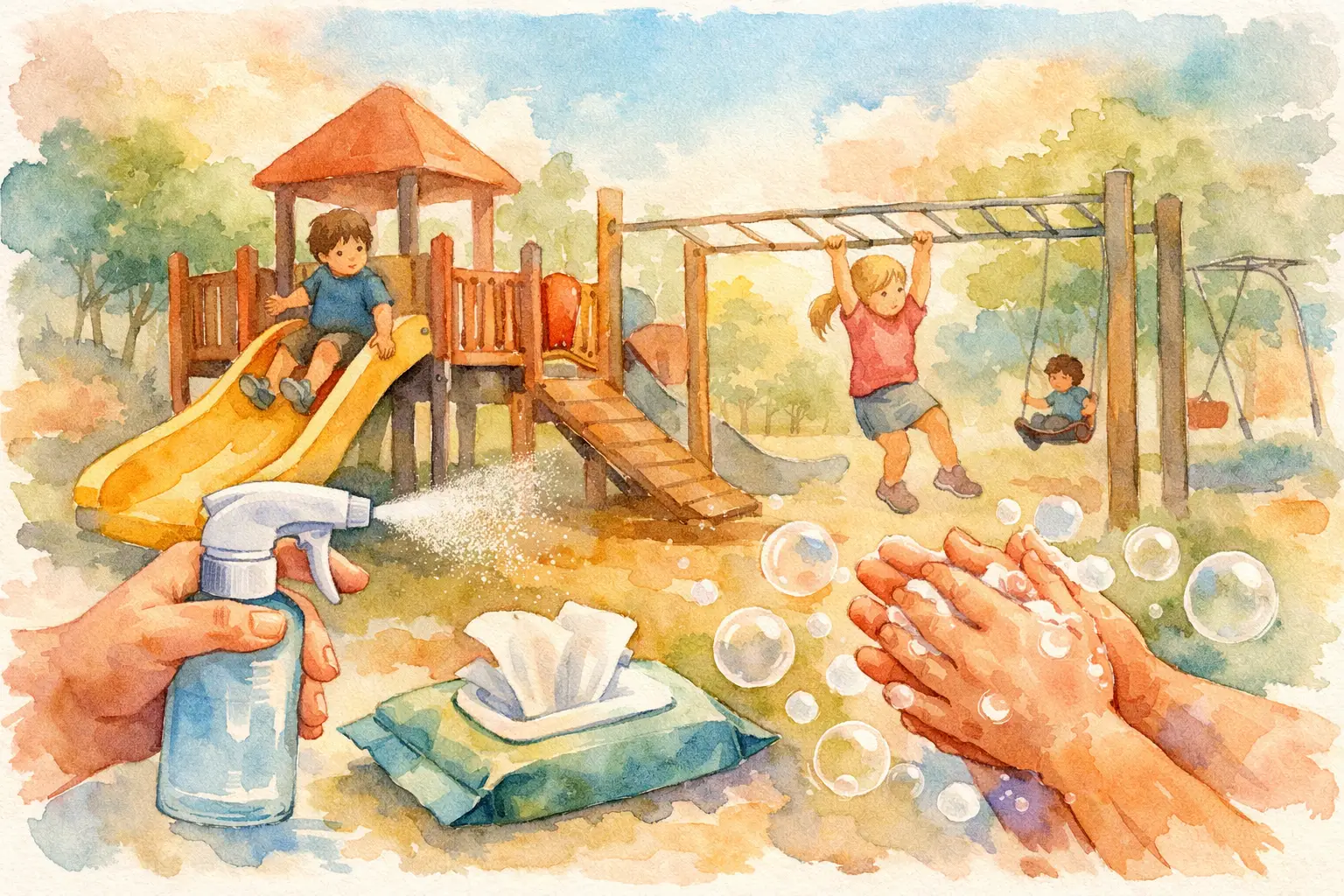 How to Manage Playground Germs Without Missing Play