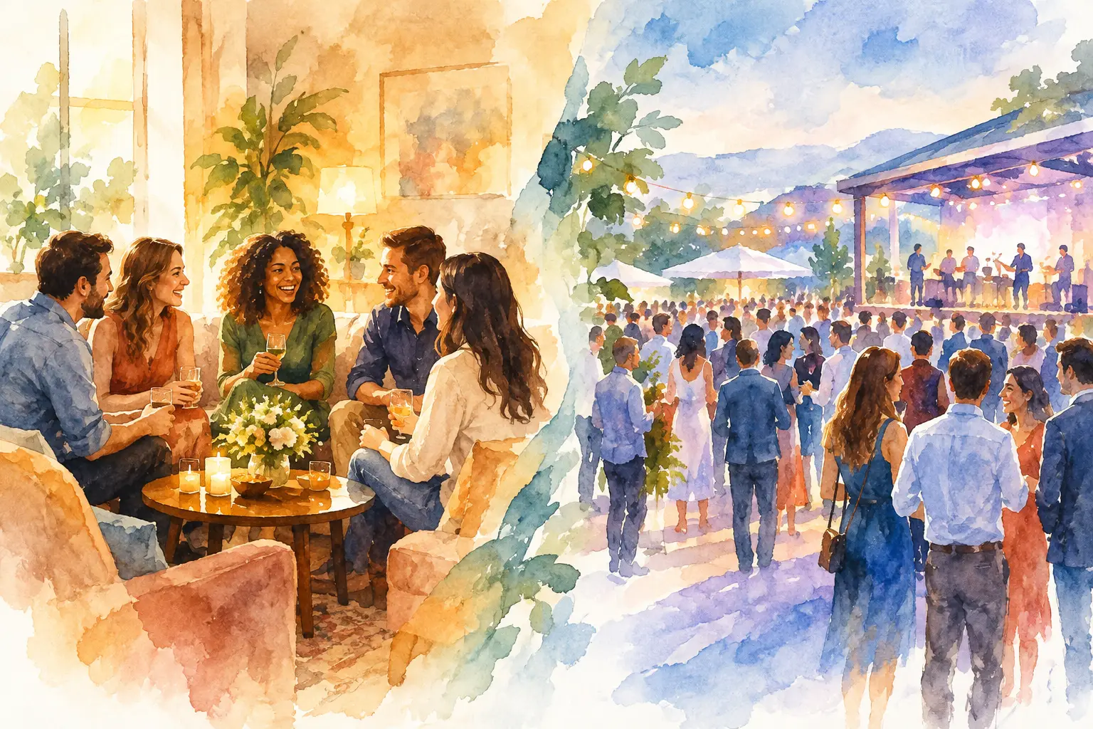 Private Parties Versus Public Sessions: Which Fits?