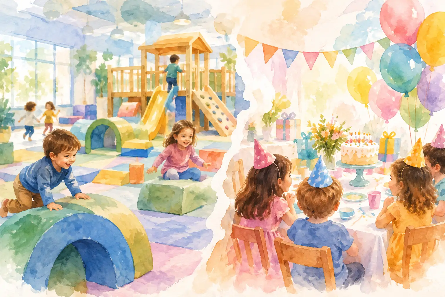 Open Play Versus Party Booking for Your Child