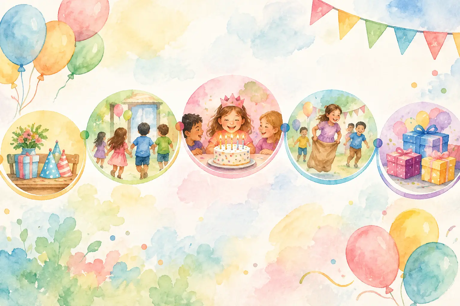 Party Timeline Examples for Kids’ Birthdays